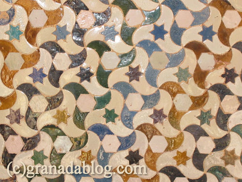 Azulejos of the Alhambra Granada